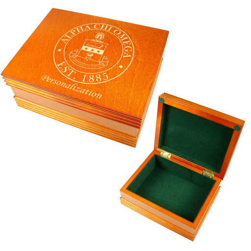 Alpha Chi Omega Keepsake Box