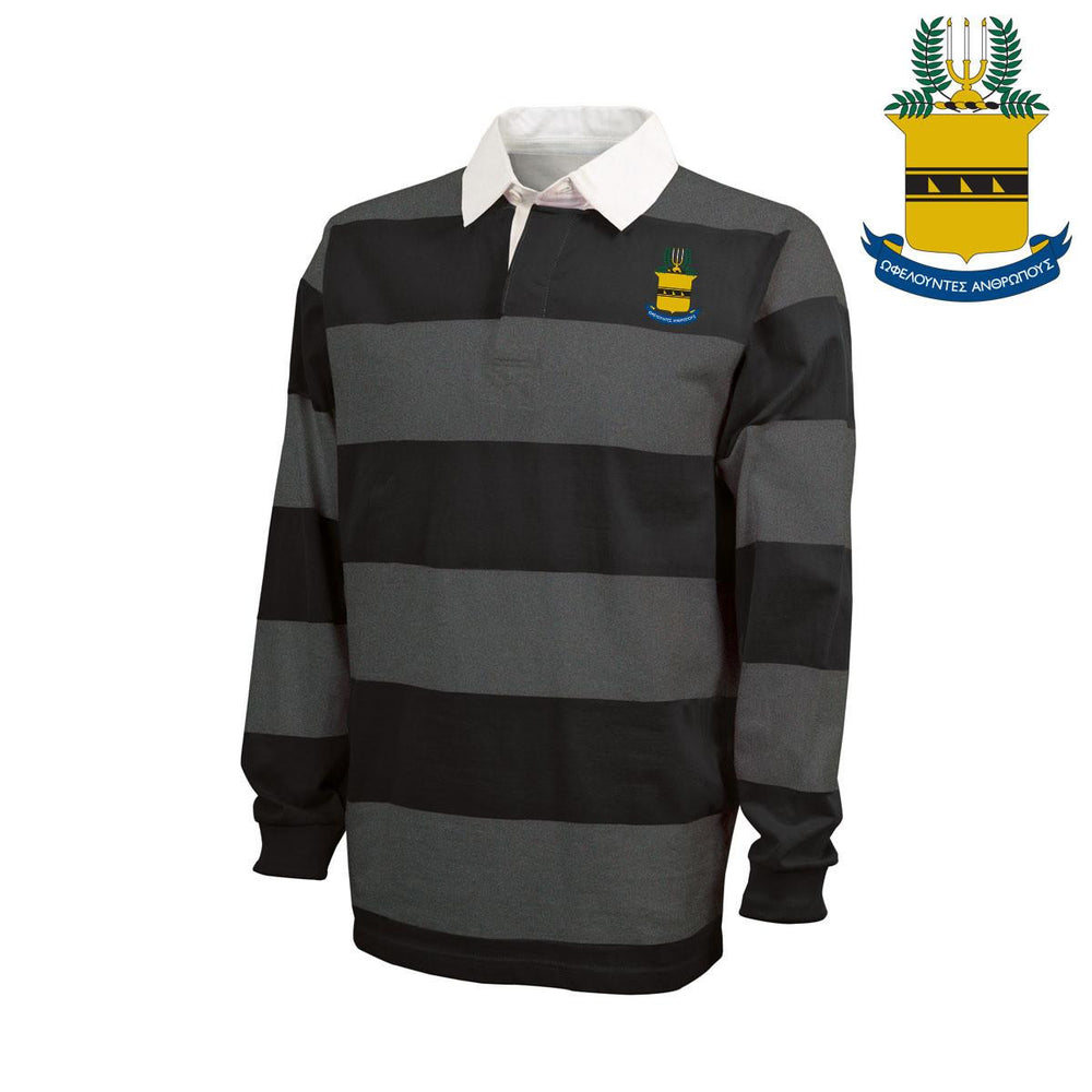 Acacia Classic Crest Rugby Shirt Acacia Classic Crest Rugby Shirt