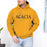 Printify Acacia Crest World Famous Hooded Sweatshirt Acacia Crest World Famous Hooded Sweatshirt