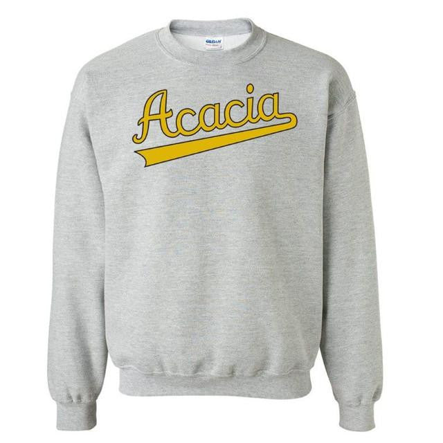 Printify Acacia Logo Crewneck Sweatshirts Acacia Logo Crewneck Sweatshirts