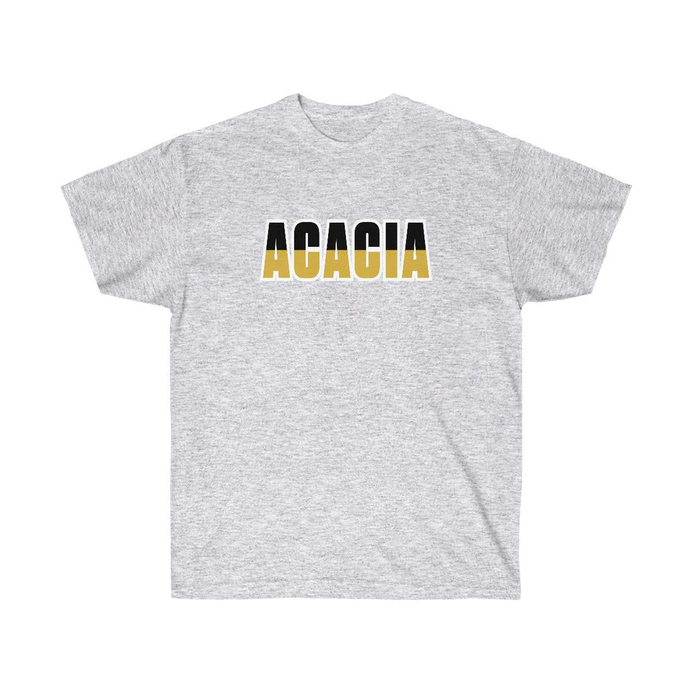 Printify Acacia Two Toned Greek Lettered T Shirts Acacia Two Toned Greek Lettered T-shirts
