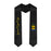 Acacia Greek Lettered Graduation Sash Stole With Crest ACACIA Greek Lettered Graduation Sash Stole With Crest