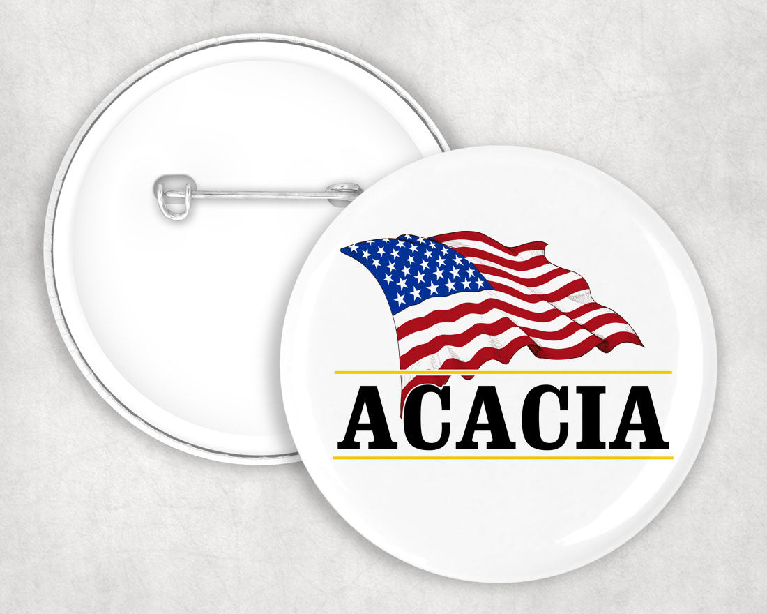 Acacia Patriot Button ACACIA Patriot Button