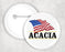 Acacia Patriot Button ACACIA Patriot Button