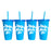 Alpha Delta Pi Glitter Color Changing Cup 4 Pack Alpha Delta Pi Glitter Color Changing Cup 4-Pack