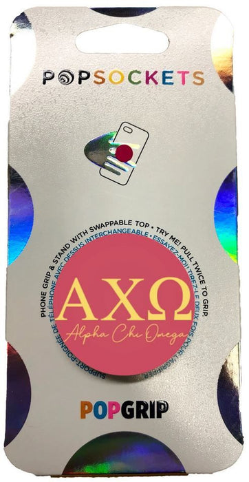 Alpha Chi Omega 2 Color Popsocket Alpha Chi Omega 2-Color PopSocket