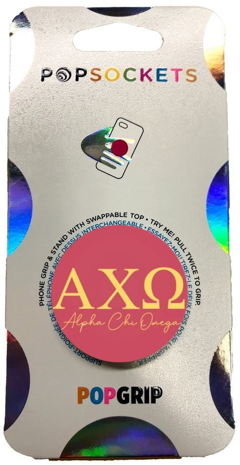 Alpha Chi Omega 2 Color Popsocket Alpha Chi Omega 2-Color PopSocket