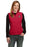 Discount Alpha Chi Omega Crest Shield Patch Ladies Fleece Vest DISCOUNT-Alpha Chi Omega Crest - Shield Patch Ladies Fleece Vest