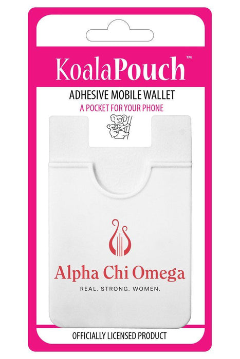 Alpha Chi Omega Logo Koala Pouch Alpha Chi Omega Logo Koala Pouch