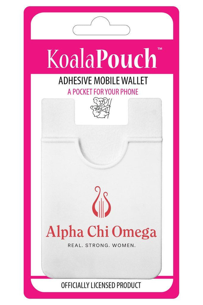 Alpha Chi Omega Logo Koala Pouch Alpha Chi Omega Logo Koala Pouch
