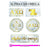 Alpha Chi Omega Marble Sticker Sheet Alpha Chi Omega Marble Sticker Sheet