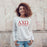 Alpha Chi Omega Message Crewneck Sweatshirts Alpha Chi Omega Message Crewneck Sweatshirts