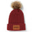 Alpha Chi Omega Pom Pom Beanie Hat Alpha Chi Omega Pom Pom Beanie Hat