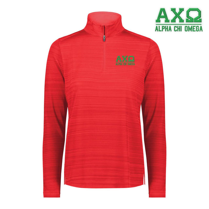 Alpha Chi Omega Pursuit Quarter Zip Pullover Alpha Chi Omega Pursuit Quarter Zip Pullover