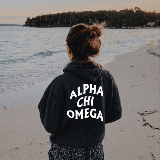 Alpha Chi Omega Social Hoodie Alpha Chi Omega Social Hoodie