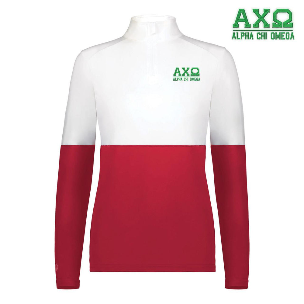Alpha Chi Omega Team Quarter Zip Pullover Alpha Chi Omega Team Quarter Zip Pullover