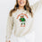 Alpha Chi Omega Teddy Bear Crewneck Sweatshirt Alpha Chi Omega Teddy Bear Crewneck Sweatshirt