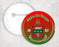 Alpha Chi Omega Classic Crest Pin Buttons Alpha Chi Omega Classic Crest Pin Buttons