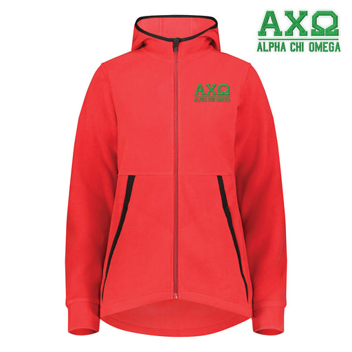 Alpha Chi Omega Alpha Chi Omega Chill Full Zip Hoodie
