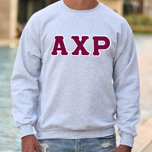 Clothing Alpha Chi Rho - 2 Day Ship Twill Crewneck Sweatshirt
