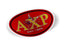 Alpha Chi Rho Color Oval Decal Alpha Chi Rho Color Oval Decal