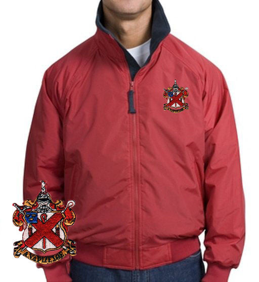 Alpha Chi Rho Crest Shield Challenger Jacket Alpha Chi Rho Crest - Shield Challenger Jacket
