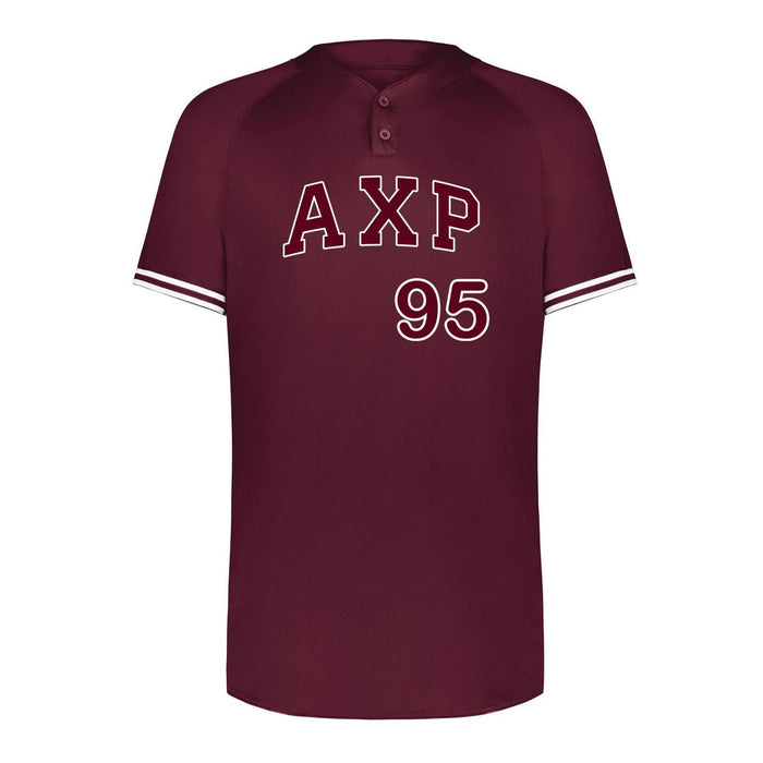 Alpha Chi Rho Cutter Henley Jersey Alpha Chi Rho Cutter Henley Jersey