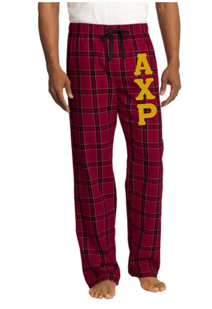 Alpha Chi Rho Flannel Plaid Pant Pj's Alpha Chi Rho Flannel Plaid Pant - PJ's