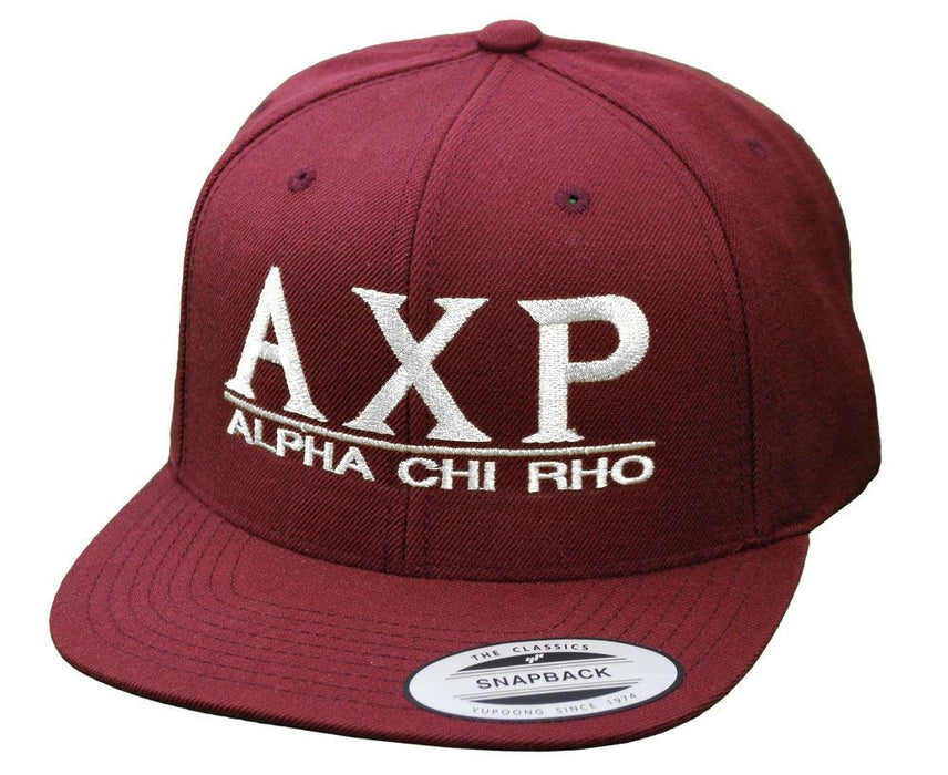 Alpha Chi Rho Flatbill Snapback Hats Original Alpha Chi Rho Flatbill Snapback Hats Original