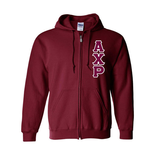 Clothing Alpha Chi Rho Heavy Full Zip Hoodie - 3
