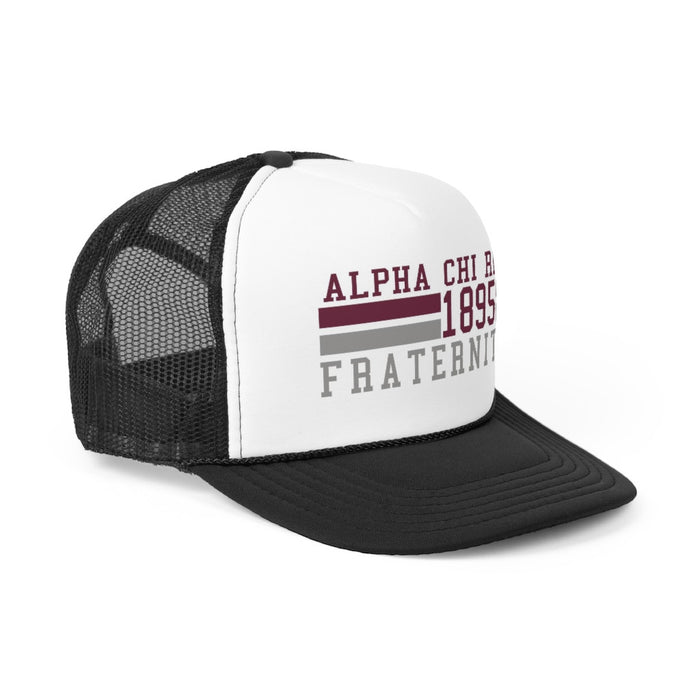 Alpha Chi Rho Lines Trucker Caps Alpha Chi Rho Lines Trucker Caps
