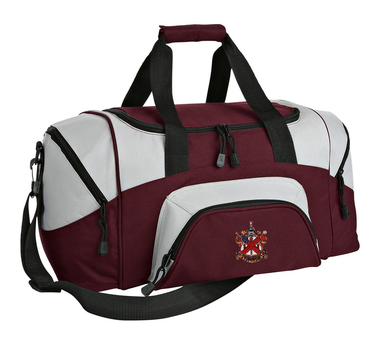 Alpha Chi Rho Colorblock Duffel Bag Alpha Chi Rho Colorblock Duffel Bag