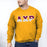 Printify Alpha Chi Rho Two Toned Greek Lettered Crewneck Sweatshirts Alpha Chi Rho Two Toned Greek Lettered Crewneck Sweatshirts