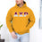 Printify Alpha Chi Rho Two Toned Greek Lettered Hooded Sweatshirts Alpha Chi Rho Two Toned Greek Lettered Hooded Sweatshirts