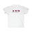 Printify Alpha Chi Rho Two Toned Greek Lettered T Shirts Alpha Chi Rho Two Toned Greek Lettered T-shirts