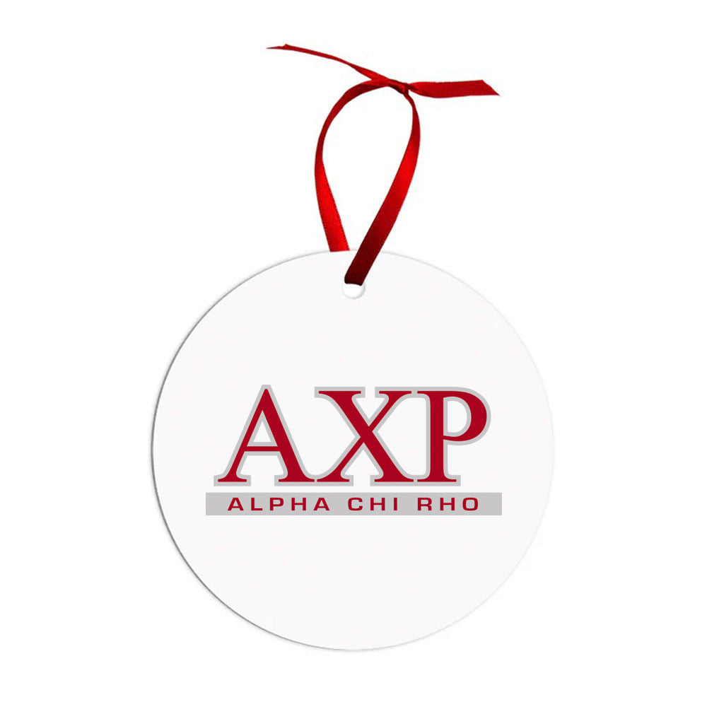 Alpha Chi Rho Classic Circle Ornaments Alpha Chi Rho Classic Circle Ornaments