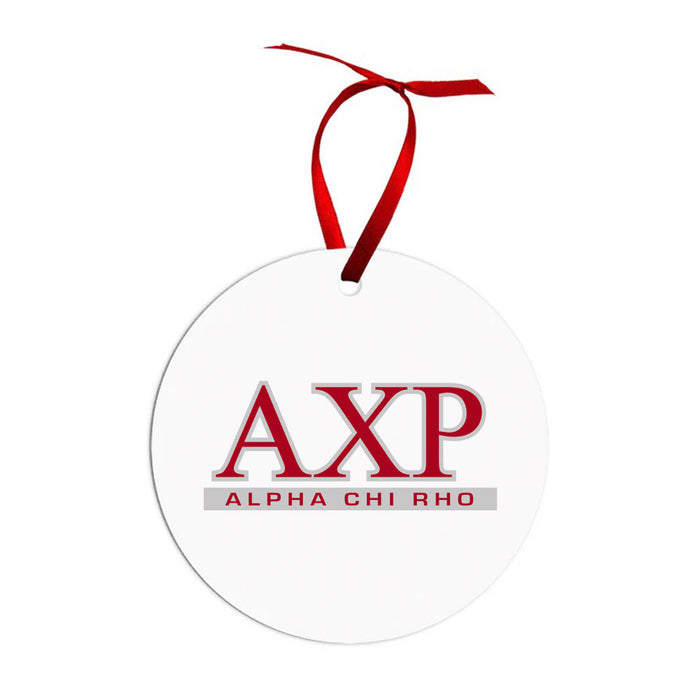 Alpha Chi Rho Classic Circle Ornaments Alpha Chi Rho Classic Circle Ornaments