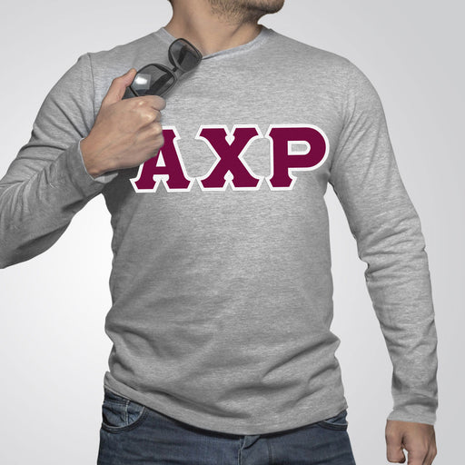 Clothing Alpha Chi Rho Custom Twill Long Sleeve T-Shirt