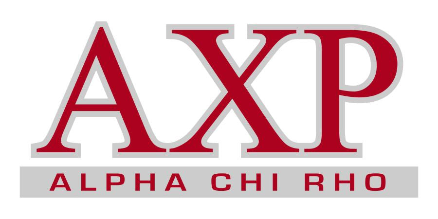 Alpha Chi Rho Classic Sticker — GreekU