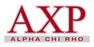 Alpha Chi Rho Classic Sticker Alpha Chi Rho Classic Sticker