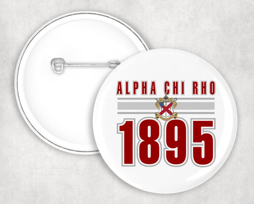 Alpha Chi Rho Alpha Chi Rho Est Year Button