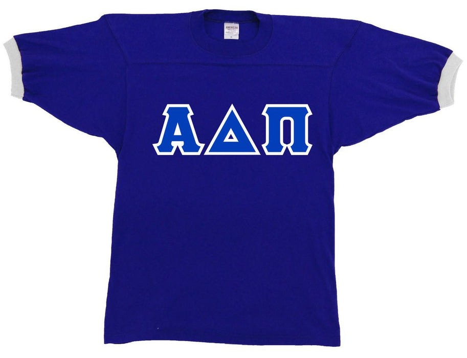 Alpha Delta Pi Classic Lettered Jersey Alpha Delta Pi Classic Lettered Jersey