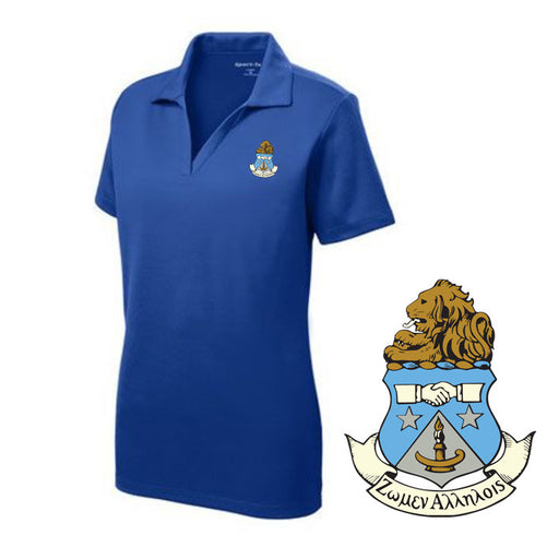 Alpha Delta Pi DISCOUNT-Alpha Delta Pi Emblem Polo