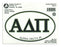 Alpha Delta Pi Euro Style Sticker Alpha Delta Pi Euro Style Sticker