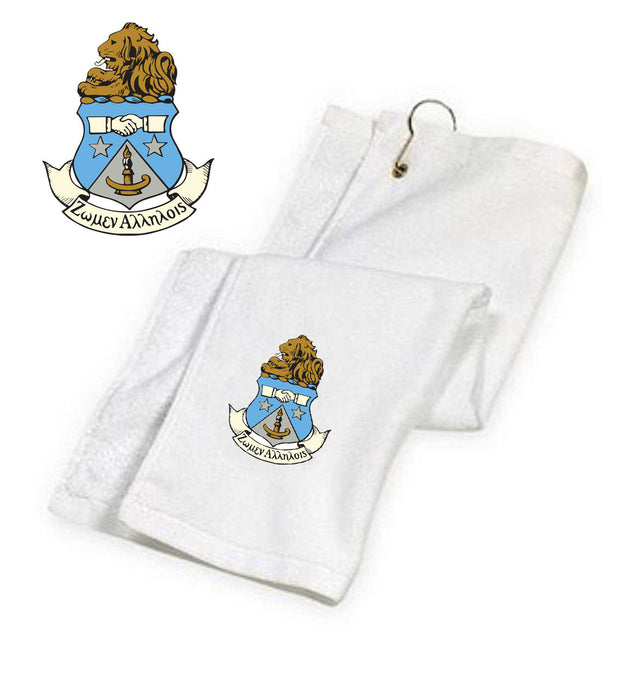 Discount Alpha Delta Pi Golf Towel DISCOUNT-Alpha Delta Pi Golf Towel