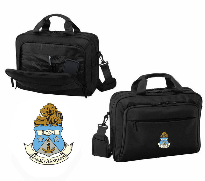 Discount Alpha Delta Pi Crest Shield Briefcase Attache DISCOUNT-Alpha Delta Pi Crest - Shield Briefcase Attache