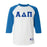 Discount Alpha Delta Pi Lettered Raglan Shirt DISCOUNT-Alpha Delta Pi Lettered Raglan Shirt