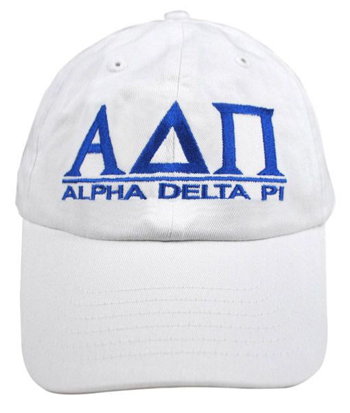 Alpha Delta Pi World Famous Line Hat Alpha Delta Pi World Famous Line Hat