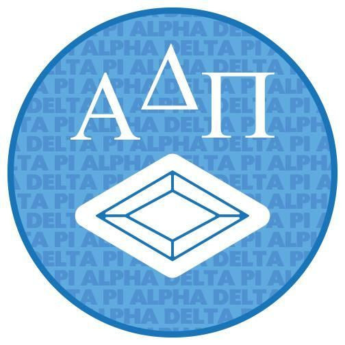 Alpha Delta Pi Mascot Round Decals Alpha Delta Pi Mascot Round Decals