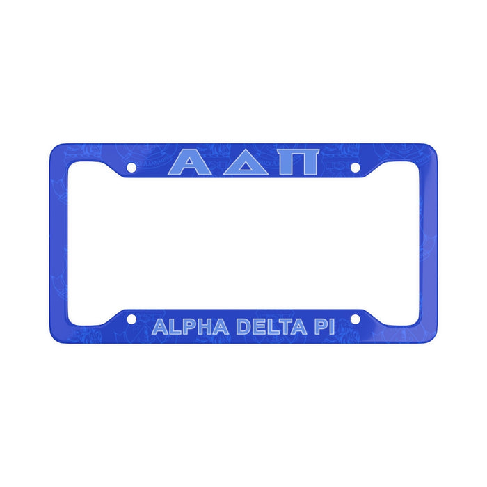 Alpha Delta Pi New License Plate Frames Alpha Delta Pi New License Plate Frames